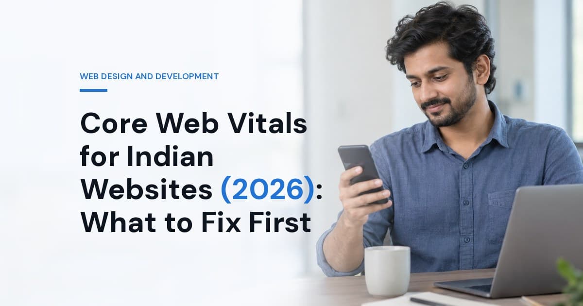 Core Web Vitals for Indian Websites (2026): What to Fix First