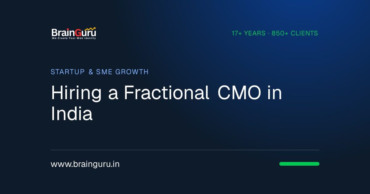 Hiring a Fractional CMO in India: Complete Guide for Startups (2026)
