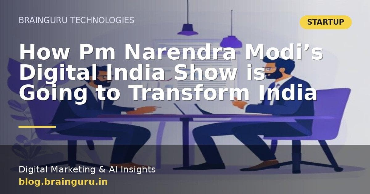 Digital India: What Going Digital Means for Businesses
