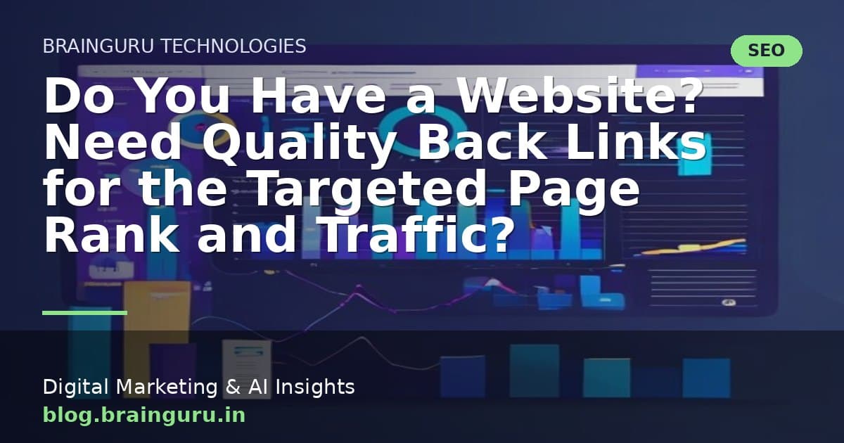 How to Build Quality Backlinks for Better Rankings and Traffic
