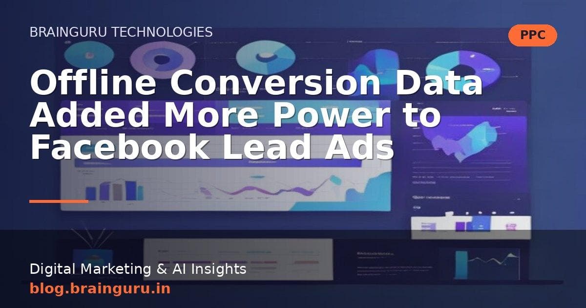Offline Conversion Tracking for Facebook Lead Ads