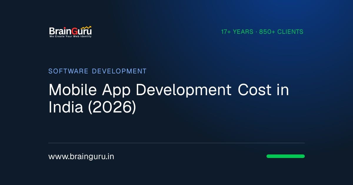 Mobile App Development Cost in India (2026): What Actually Drives the Price