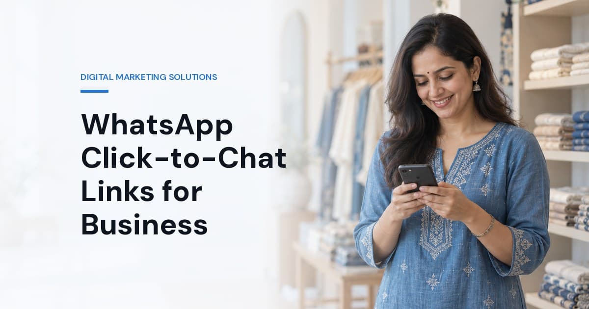 WhatsApp Click-to-Chat Links for Business: Create, Share and Track Them