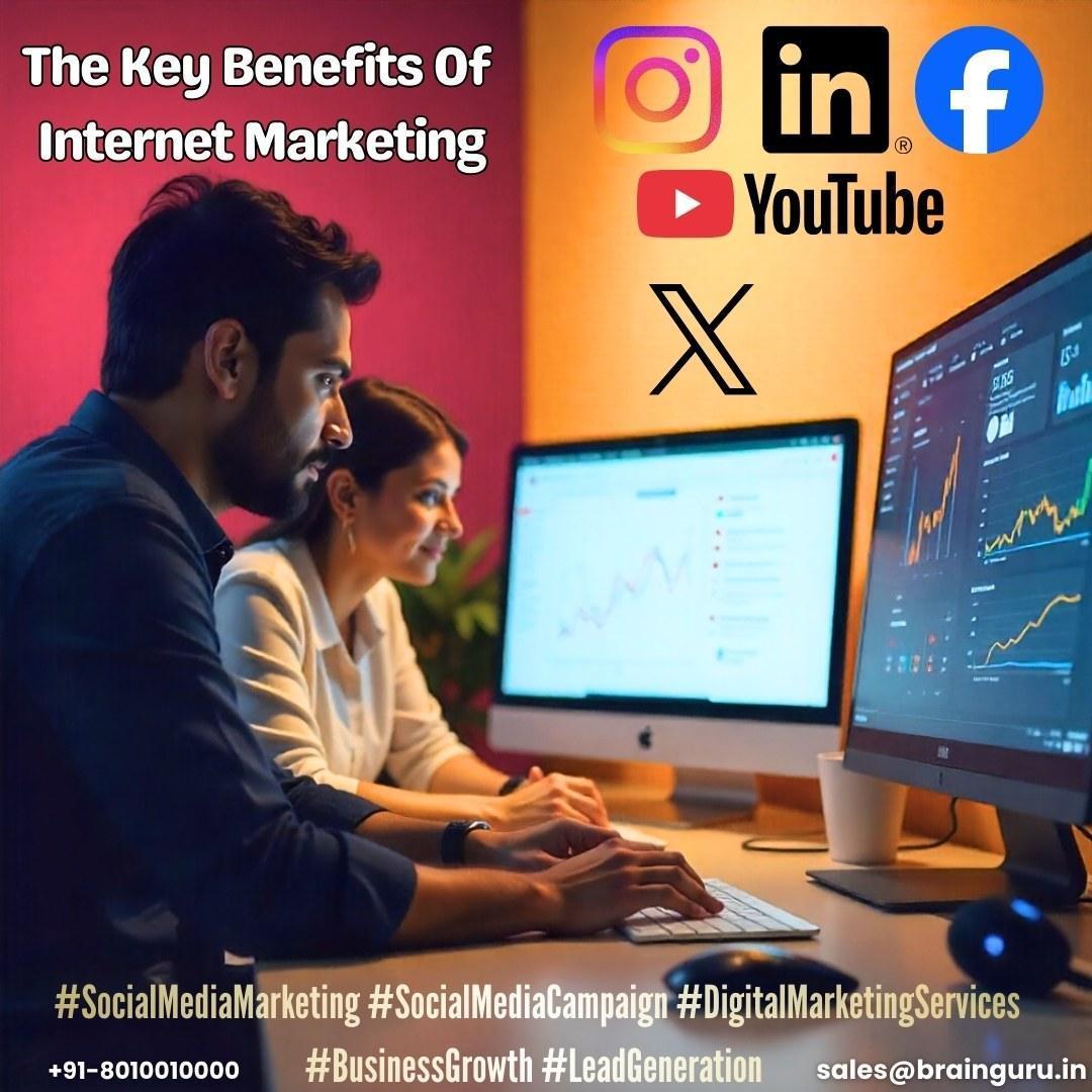 The Key Benefits of Internet Marketing