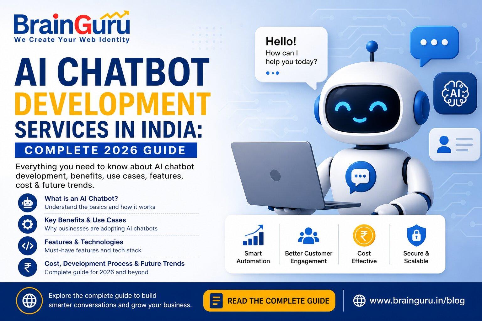 AI Chatbot Development Services in India: Complete 2026 Guide