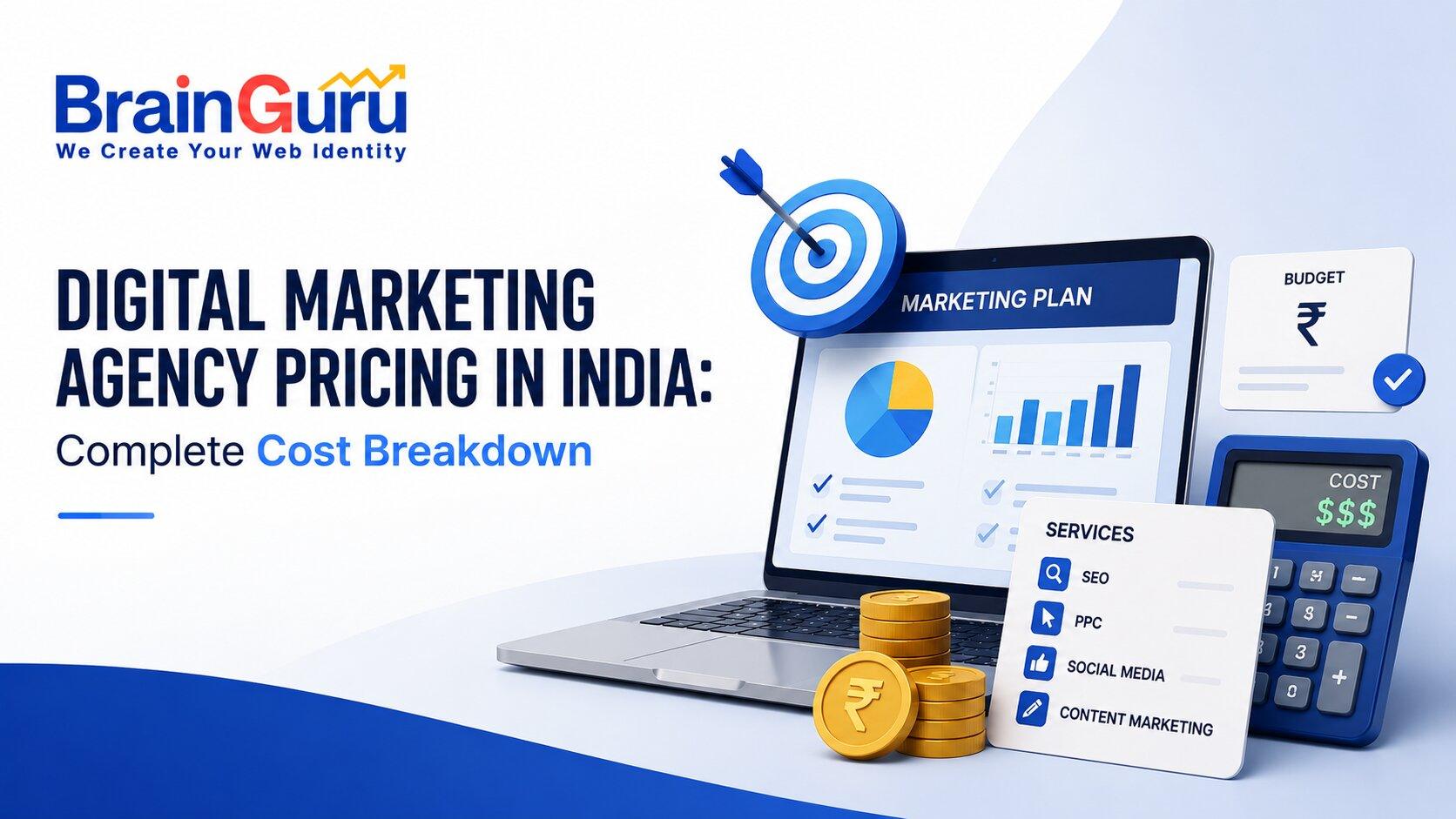 Digital Marketing Agency Pricing in India: Complete Cost Breakdown for 2026