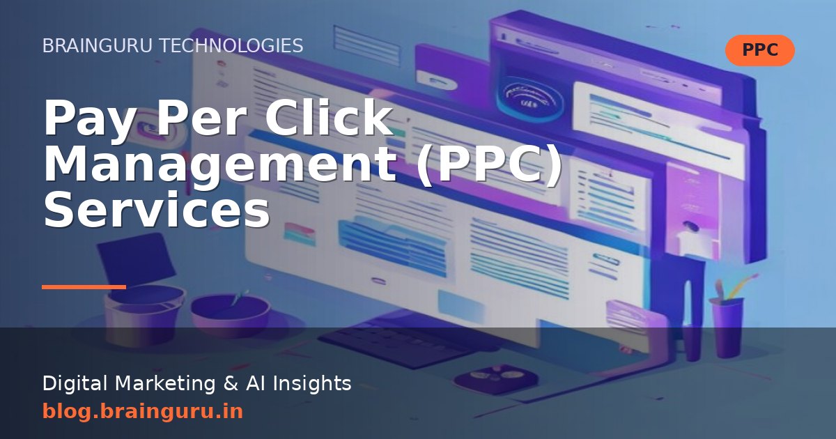 Pay Per Click Management (PPC) Services