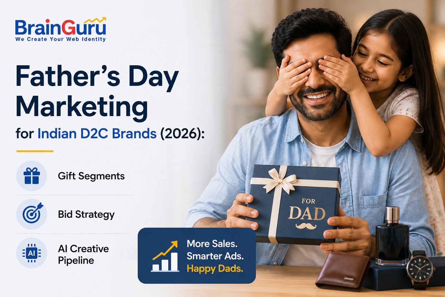 Father's Day Marketing for Indian D2C Brands (2026): Gift Segments, Bid Strategy & AI Creative Pipeline