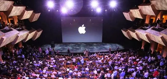 A smartphone and smartwatch launch event illustrating the mobile-first shift that reshaped how businesses reach customers