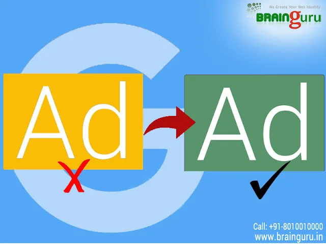 Google search results page showing a labeled paid text ad above the organic listings